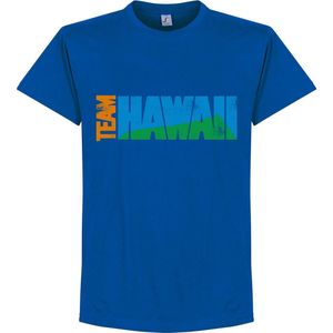 Team Hawaii T-Shirt - Blauw - S