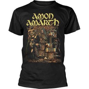 Amon Amarth Heren Tshirt -M- Thor Zwart