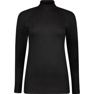 Gino Santi Dames Thermo Shirt Viloft Lange Mouwen Zwart | Maat XL