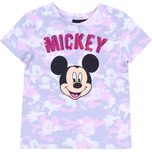 Grijs en roze Mickey Mouse DISNEY t-shirt