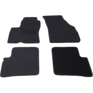 Automatten op maat - zwart stof - geschikt voor Hyundai Atos 1997-2003