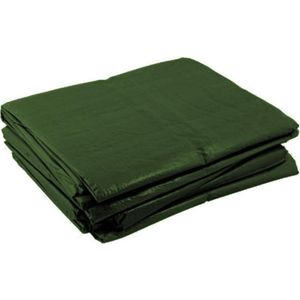 Groen afdekzeil bache bouwzeil 6x10m 250gr/m²