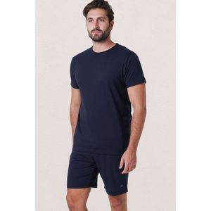 ALAN RED Derby set - heren short en T-shirt - blauw - Maat: XXL