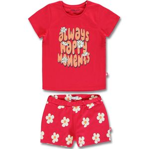 Lemon Beret t-shirt en short meisjes - fuchsia - 154683 - maat 104