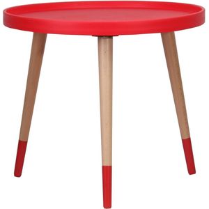 Bijzettafel Køge - LiL Design - Rood