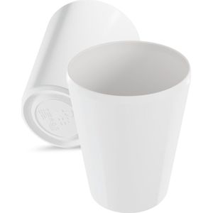 Djitee® DURABLY - Herbruikbare Koffiebeker 10 Stuks - 180 ml - Voor Elk Koffiezetapparaat - Bestendig van -30 tot 120 Graden - BPA-vrij – Recyclebaar