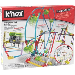 Thrill Rides K'nex Tabletop Thrills - Amusement Park in A Box Building Set - Ages 7+