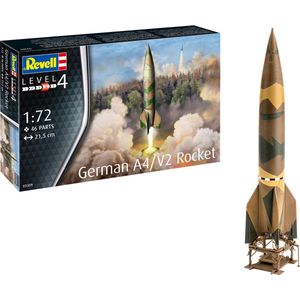 1:72 Revell 03309 German A4/V2 Rocket Plastic Modelbouwpakket-
