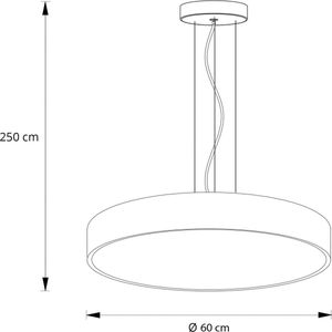 Arcchio - Hanglampen - 1licht - aluminium, acryl - H: 9 cm - wit - Inclusief lichtbron