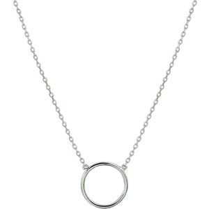 Collier Rondje 0,8 Mm 40 - 42 - 44 Cm 14K Witgoud