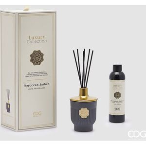 EDG Enzo De Gasperi Luxe Geurstokjes Moroccan Amber 200ml - Luxury Collection