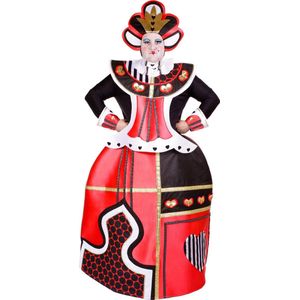 Delux Drag Queen of Hearts kostuum | One size