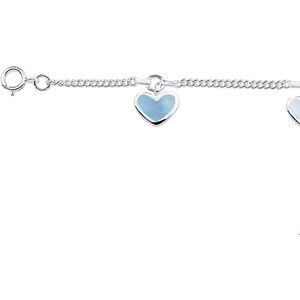 The Jewelry Collection - armband - Hart - Zilver