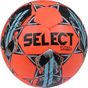 Select Futsal Street Ball STREET ORA-BLU, Unisex, Oranje, Bal naar voetbal, maat: 4