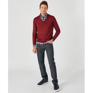 Damart - Pull - Heren - Rood - (126-133) 3XL