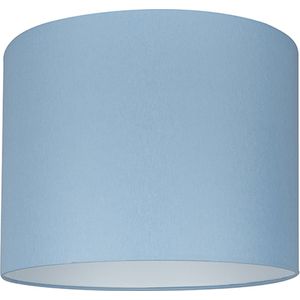 Uniqq Lampenkap stoffen licht blauw Ø 40 cm – 30 cm hoog