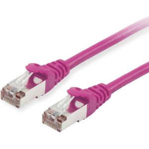 Equip 605558 Patch cable C6 S/FTP HF purple 15m equip