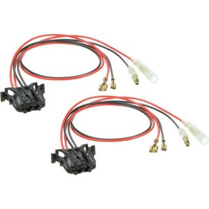 Speaker Adapter Kabel (2x) Mercedes Benz A-Klasse/ C-Klasse/ E-Klasse/ CLK-Klasse