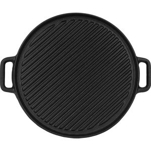 Krumble Grillplaat BBQ - Gietijzer - 30 X 36 X 2,5 cm