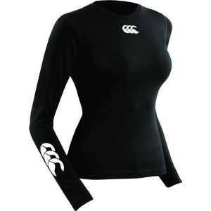 Canterbury Long Sleeve Thermoreg Shirt - Women - Zwart - XL