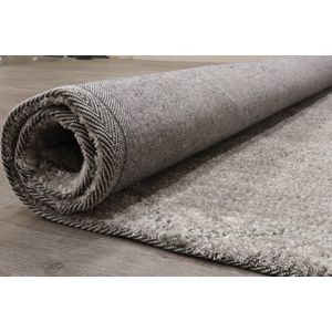 Modern tapijt met ruitdessin grijs - 60 x 100 cm
