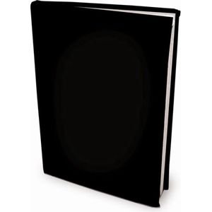 Rekbare boekenkaften A 4 - Zwart - 3 stuks - Kaften in 10 seconden - niet knippen en plakken