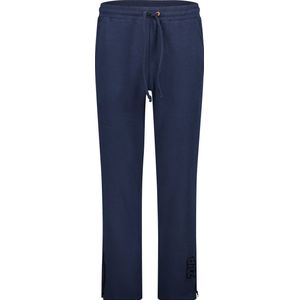 2ZiP Joggingbroek met doorlopende ritsen - Junior unisex - Donkerblauw - Maat 146-152