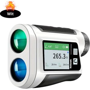 Livano Afstandsmeter - Laser - Afstandmeter - Rangefinder - Digitaal - Golf - 600Y - Wit