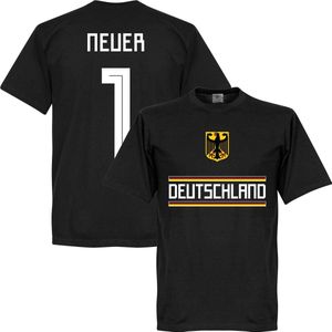 Duitsland Neuer 1 Team T-Shirt - Kinderen  - 128