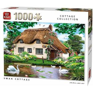 Swan Cottage Puzzel (1000 stukjes, Landschap)