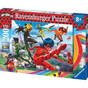 Ravensburger Puzzel Miraculous: Superhero Power - Legpuzzel - 200XXL Stukjes