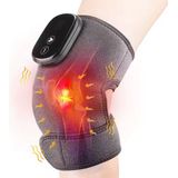 Knie Massage Apparaat voor Artrose & Gewrichtspijn – Infrarood Warmte Therapie & Trilmassage – Draadloos & Verstelbaar – Pijnverlichting & Ontspanning