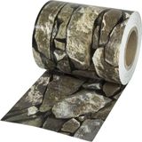 Westfalia Privacyfolie voor hek / tuinscherm vlechtband - Zandsteen - 19cm x 35 meter