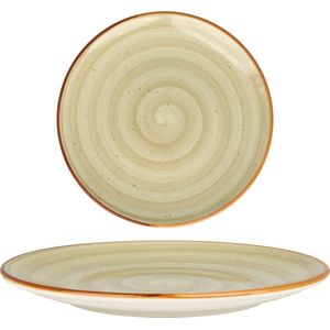 Bonna Dessertbord - Aura Terrain - Porselein - 23 cm - set van 6
