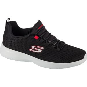 Skechers Dynamight 58360-BKRD, Mannen, Zwart, Trainingschoenen,Sportschoenen, maat: 47,5