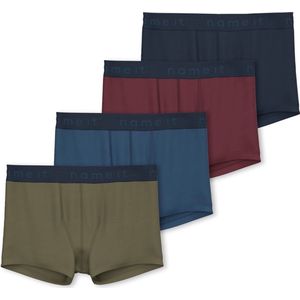 Name it jongens boxershort 4-pack - Sargasso Sea - 140