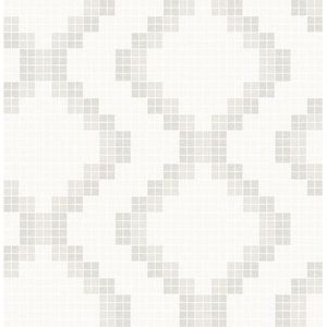 Eclipse Mosaic beige behang (vliesbehang, beige)