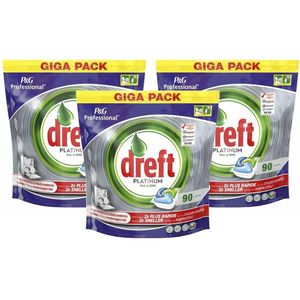 Dreft - Platinum - All in One - Vaatwastabletten - Regular - 270 stuks