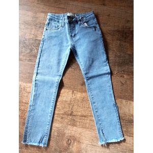 Jeansbroek skinny jeans Kidsstar - blauw - maat 158/164
