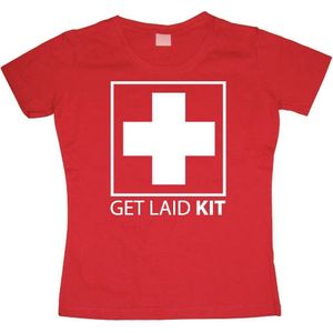 Fun t-shirt Get Laid Kit dames S