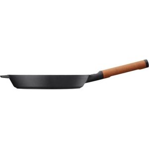 Fiskars Norden Gietijzeren Koekenpan 28cm - Gietijzeren Hapjespan - Thermium™ Anti-aanbaklaag