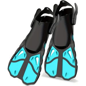 Livano Zwemvliezen Voor Kinderen & Volwassenen - Flippers - Zwemflippers - Snorkelset - Groen - Maat L/XL