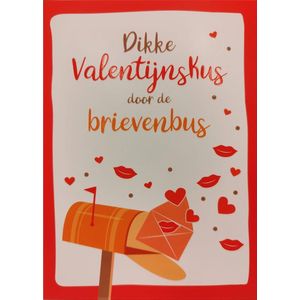 Kaart - Valentijn - Dikke kus - SVS06-A