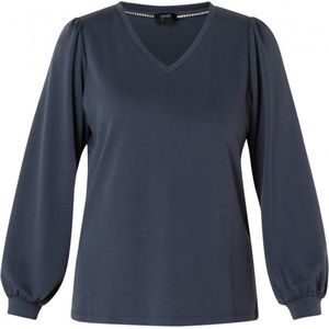 YESTA Veyla Jersey Shirt - Peacoat Blue - maat 4(54/56)