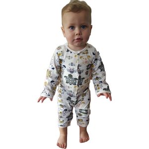 Frogs en Dogs- kraamcadeau - unisex - baby - boxpak / onesie - maat 62