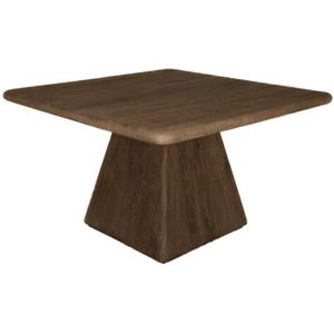Asti Eetkamertafel vierkant bruin 150 cm