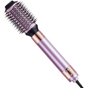 Haarstyler en Droogborstel, 6-In-1 Multi Air Styler, 110.000 Toeren Per Minuut High-Speed Ionische Haardroger met 2 Auto-Wrap Krulspelden, 3 Borstels en 2 Mondstukken, 4 Temperatuur- en 3 Temperatuurinstellingen