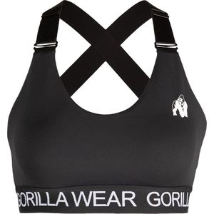 Gorilla Wear Colby Sportbeha - Zwart - XL