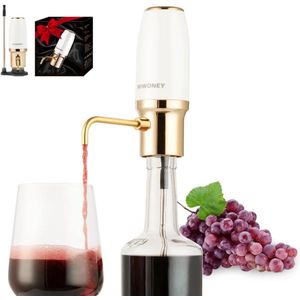 Elektrische wijnbeluchter met USB en automatische wijndispenser - Ideaal voor wijnliefhebbers