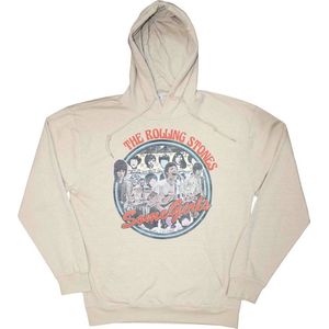 The Rolling Stones - Some Girls Circle Hoodie/trui - XL - Creme